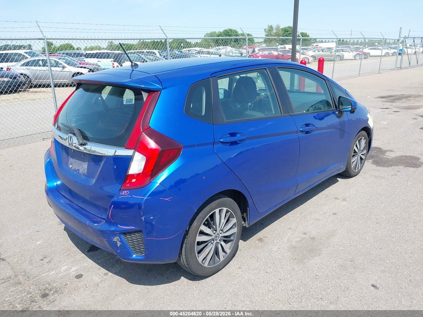 2015 Honda Fit VIN 3HGGK5H81FM738249 IAAI salvage auction — FRONT & REAR, Salvage Title, sold $1,650 on 2026-07-27 (photo 4)