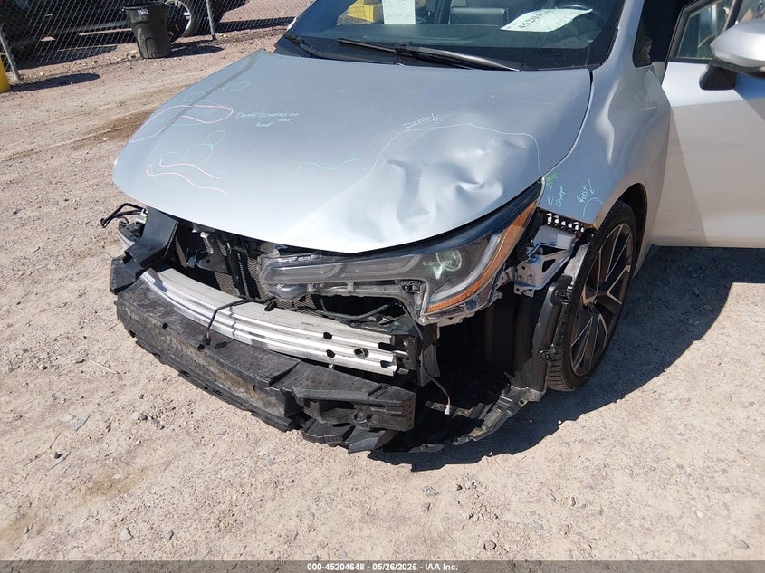2020 Toyota Corolla VIN JTDS4RCE7LJ025808 IAAI salvage auction — FRONT END, Salvage (Wisconsin), sold $2,100 on 2026-07-29 (photo 6)