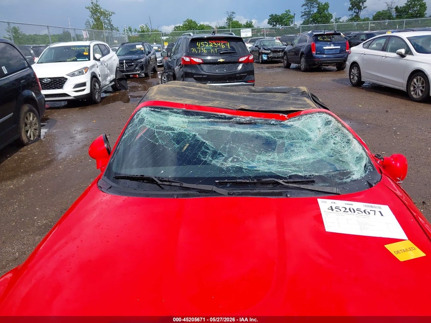 2007 Mazda Mx-5 VIN JM1NC25F270136386 IAAI salvage auction — ROLLOVER, Salvage (Ohio), sold $25 on 2026-07-29 (photo 6)