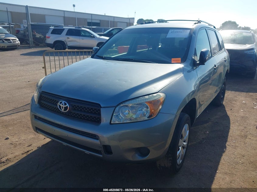 2006 Toyota Rav4 VIN JTMZD33V665028773 IAAI salvage auction — RIGHT REAR, Rebuilt (Oklahoma), sold $550 on 2026-07-15 (photo 2)