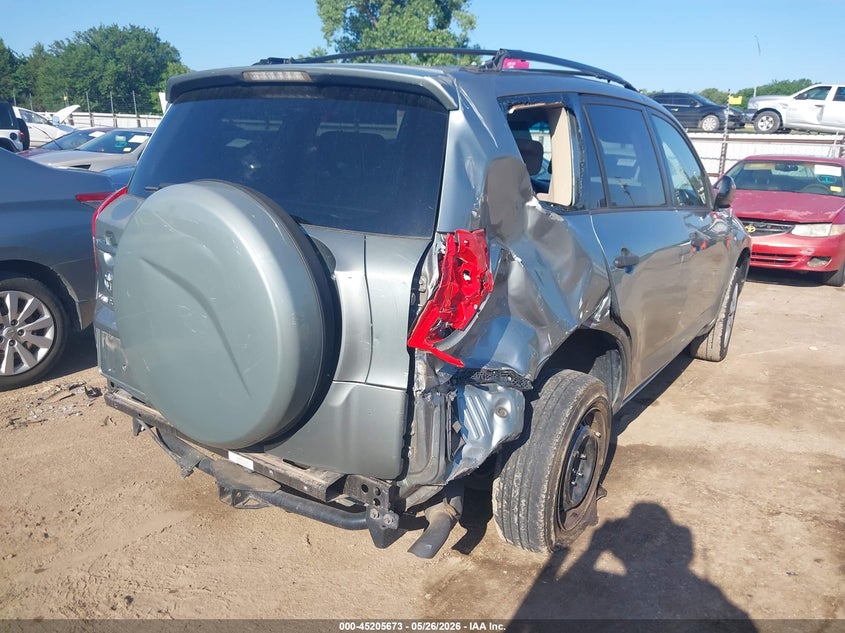 2006 Toyota Rav4 VIN JTMZD33V665028773 IAAI salvage auction — RIGHT REAR, Rebuilt (Oklahoma), sold $550 on 2026-07-15 (photo 4)