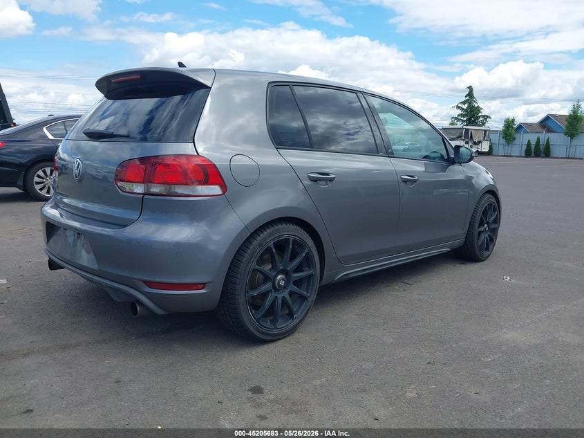 2012 Volkswagen Gti VIN WVWGD7AJ0CW006935 IAAI salvage auction — LEFT SIDE, Salvage (Oregon), sold $1,500 on 2026-08-11 (photo 4)