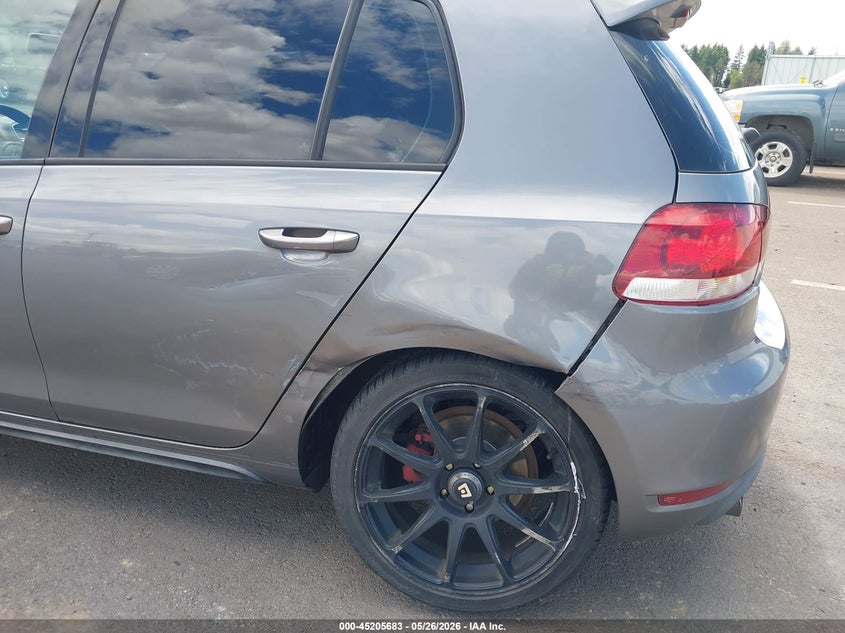 2012 Volkswagen Gti VIN WVWGD7AJ0CW006935 IAAI salvage auction — LEFT SIDE, Salvage (Oregon), sold $1,500 on 2026-08-11 (photo 6)