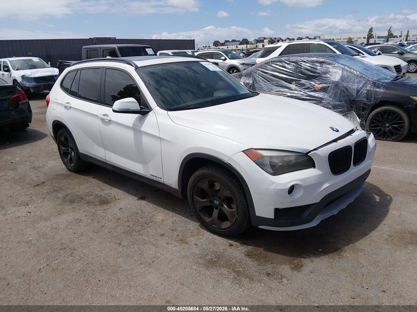 2015 BMW X1 VIN WBAVM1C50FV317325 IAAI salvage auction — FRONT END, Salvage Title, sold $1,200 on 2026-07-13 (photo 1)