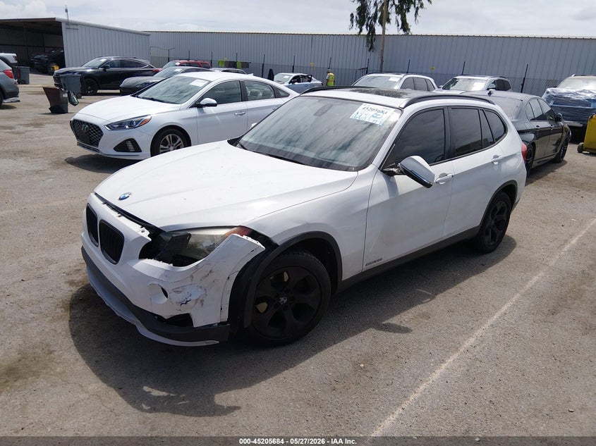 2015 BMW X1 VIN WBAVM1C50FV317325 IAAI salvage auction — FRONT END, Salvage Title, sold $1,200 on 2026-07-13 (photo 2)
