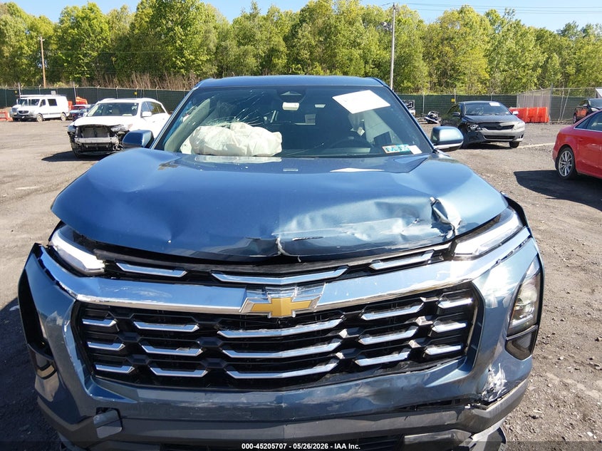2026 Chevrolet Equinox VIN 3GNAXPEG0TL238038 IAAI salvage auction — FRONT END, Salvage (Pennsylvania), sold $7,100 on 2026-08-01 (photo 6)