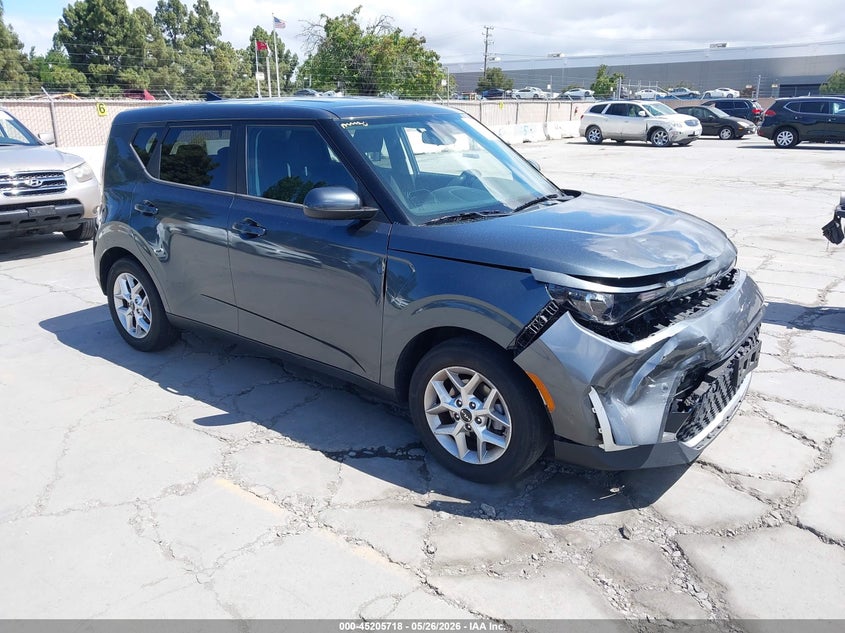 2024 Kia Soul VIN KNDJ23AU6R7915182 IAAI salvage auction — FRONT END, Salvage (California), sold $2,450 on 2026-07-29 (photo 1)
