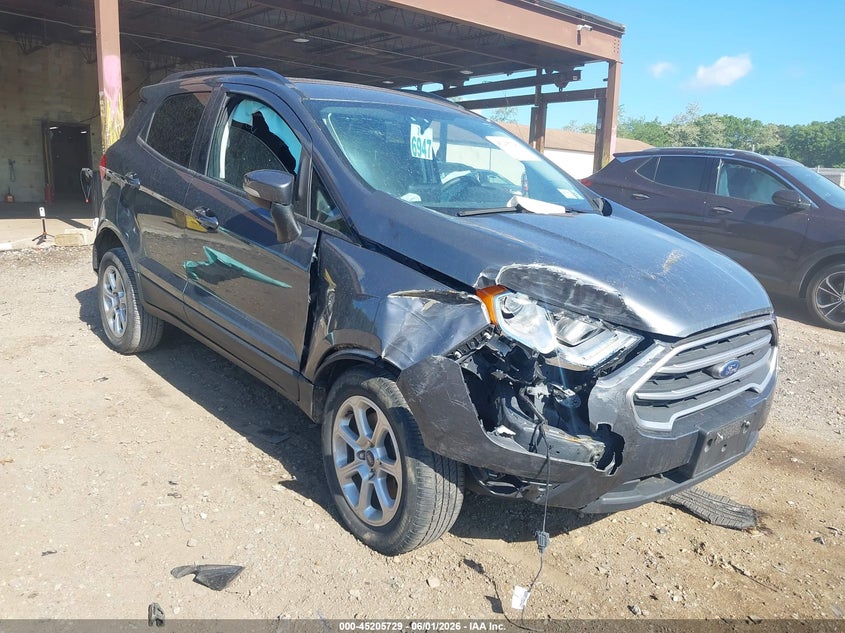 2021 Ford Ecosport VIN MAJ6S3GL5MC409627 IAAI salvage auction — FRONT END, Salvage Title, sold $1,450 on 2026-07-14 (photo 1)