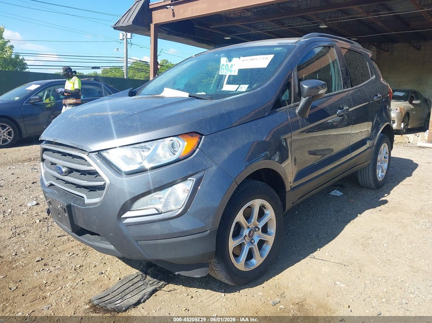 2021 Ford Ecosport VIN MAJ6S3GL5MC409627 IAAI salvage auction — FRONT END, Salvage Title, sold $1,450 on 2026-07-14 (photo 2)