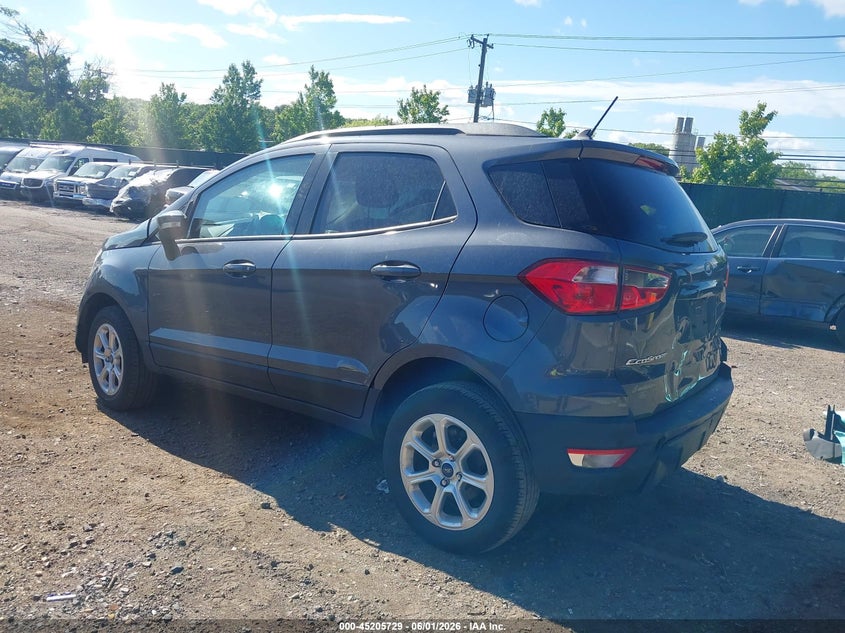 2021 Ford Ecosport VIN MAJ6S3GL5MC409627 IAAI salvage auction — FRONT END, Salvage Title, sold $1,450 on 2026-07-14 (photo 3)