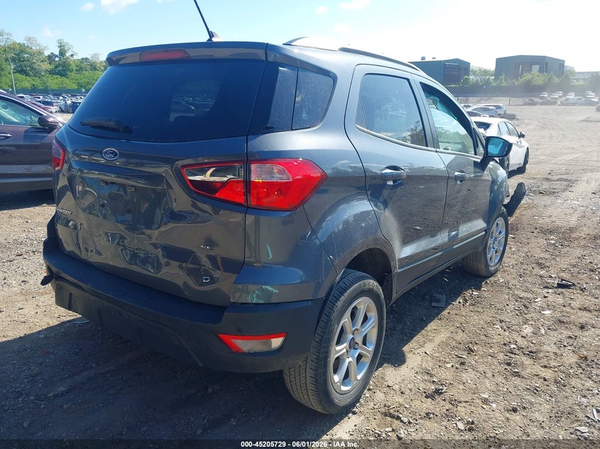 2021 Ford Ecosport VIN MAJ6S3GL5MC409627 IAAI salvage auction — FRONT END, Salvage Title, sold $1,450 on 2026-07-14 (photo 4)