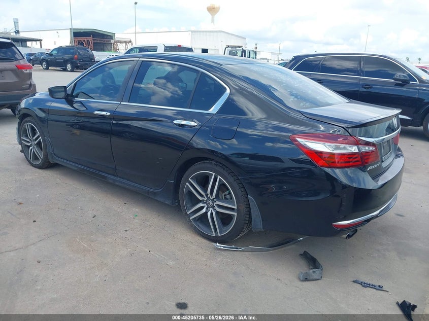 2017 Honda Accord VIN 1HGCR2F51HA026261 IAAI salvage auction — FRONT END, Original (Texas), sold $3,150 on 2026-07-24 (photo 3)