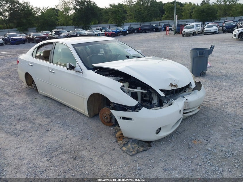 2005 Lexus Es 330 VIN JTHBA30G055083135 IAAI salvage auction — FRONT END, Rebuildable (Florida), sold $25 on 2026-07-23 (photo 1)