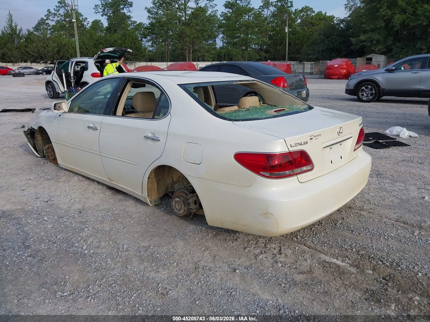2005 Lexus Es 330 VIN JTHBA30G055083135 IAAI salvage auction — FRONT END, Rebuildable (Florida), sold $25 on 2026-07-23 (photo 3)