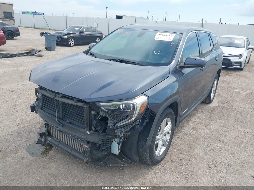 2018 Gmc Terrain VIN 3GKALMEV3JL253457 IAAI salvage auction — FRONT END, Original (Texas), sold $3,050 on 2026-07-05 (photo 2)