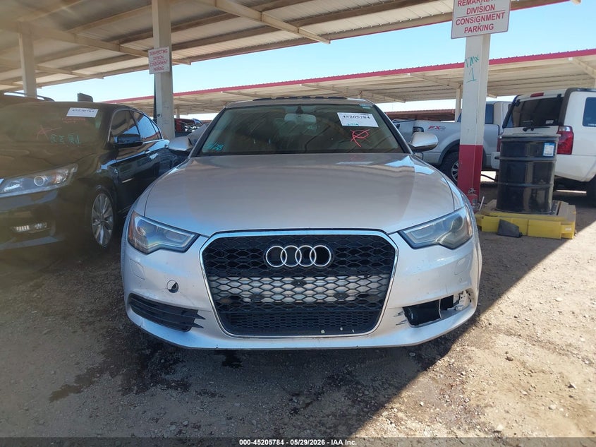 2014 Audi A6 VIN WAUDFAFCXEN027849 IAAI salvage auction — NORMAL WEAR, Restored (Arizona), sold $900 on 2026-07-07 (photo 6)