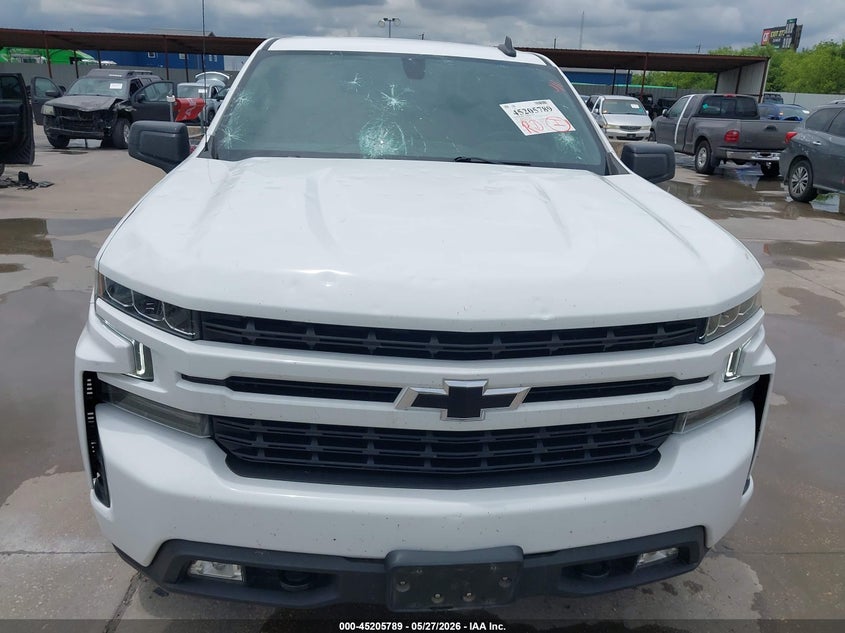 2021 Chevrolet Silverado VIN 3GCPWDED0MG278477 IAAI salvage auction — HAIL, Salvage Title, sold $10,500 on 2026-07-16 (photo 6)