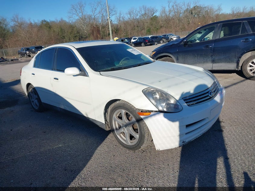 2004 Infiniti G35 VIN JNKCV51E54M104793 IAAI salvage auction — REAR END, Salvage (Idaho), sold $225 on 2026-07-14 (photo 1)