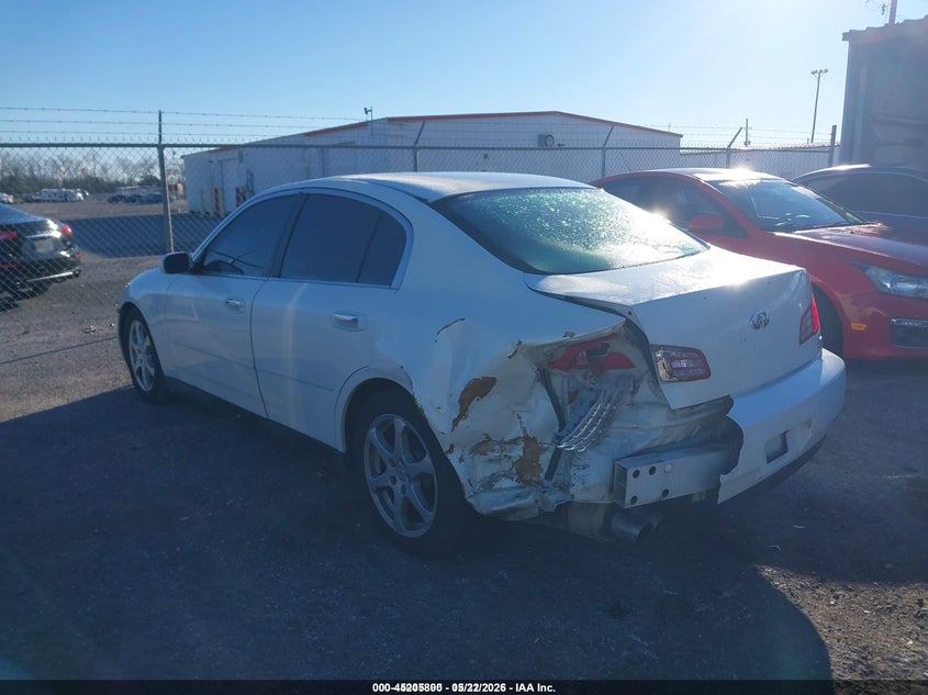 2004 Infiniti G35 VIN JNKCV51E54M104793 IAAI salvage auction — REAR END, Salvage (Idaho), sold $225 on 2026-07-14 (photo 3)