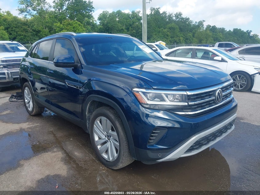 2021 Volkswagen Atlas cross sport VIN 1V2WC2CA4MC229172 — IAAI salvage auction photo