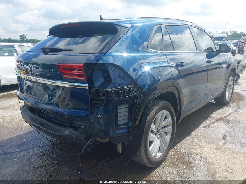 2021 Volkswagen Atlas cross sport VIN 1V2WC2CA4MC229172 IAAI salvage auction — REAR END, Salvage (Louisiana), sold $8,600 on 2026-07-14 (photo 4)