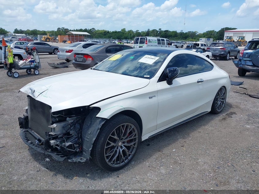 2017 Mercedes-benz C-klasse VIN WDDWJ4JB5HF328088 IAAI salvage auction — FRONT END, Rebuildable (Florida), sold $25 on 2026-07-30 (photo 2)