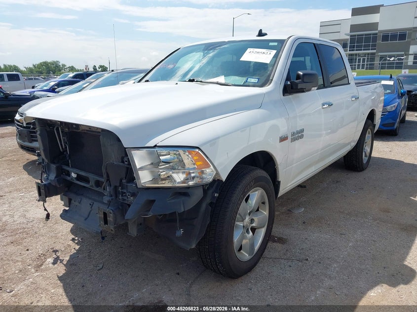 2016 Ram 1500 VIN 3C6RR7LTXGG174957 IAAI salvage auction — FRONT END, Salvage Title, sold $5,600 on 2026-07-28 (photo 2)