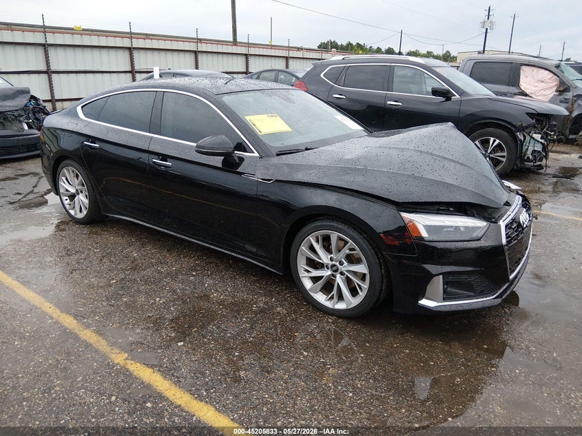 2022 Audi A5 VIN WAUCBCF5XNA034179 — IAAI salvage auction photo