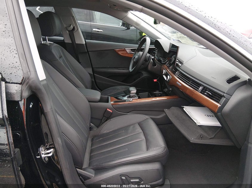 2022 Audi A5 VIN WAUCBCF5XNA034179 IAAI salvage auction — LEFT FRONT, Original (Texas), sold $10,500 on 2026-08-22 (photo 5)