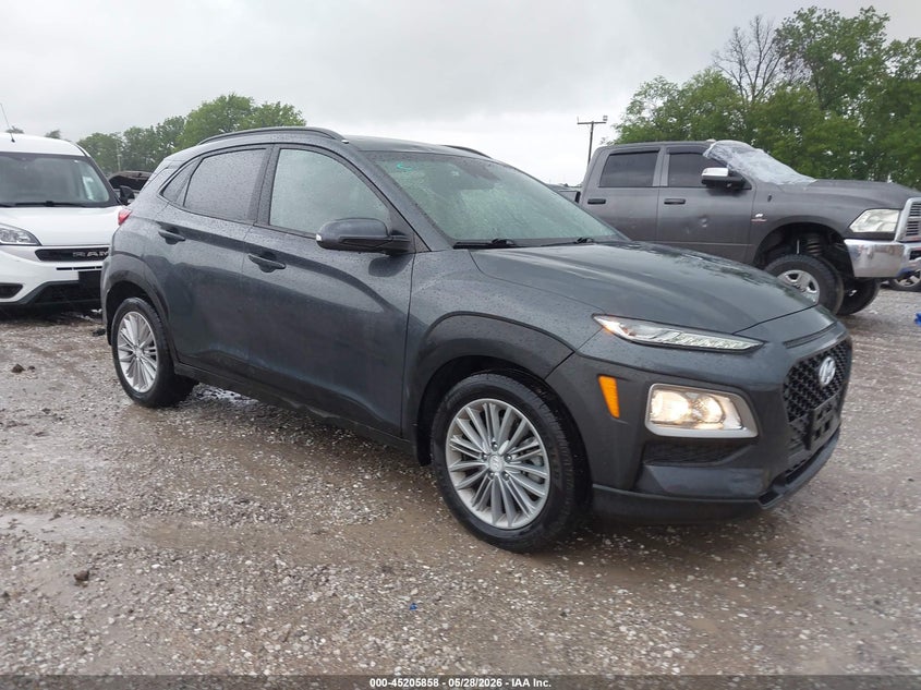 2019 Hyundai Kona VIN KM8K2CAA3KU360480 IAAI salvage auction — HAIL, Salvage Title, sold $3,300 on 2026-07-20 (photo 1)
