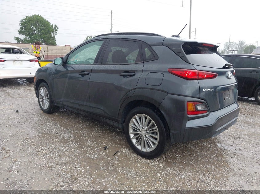 2019 Hyundai Kona VIN KM8K2CAA3KU360480 IAAI salvage auction — HAIL, Salvage Title, sold $3,300 on 2026-07-20 (photo 3)