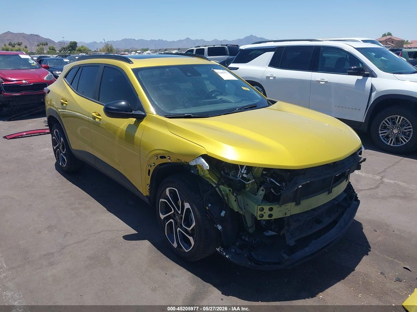 2024 Chevrolet Trax VIN KL77LJE2XRC166542 IAAI salvage auction — FRONT END, Salvage (Arizona), sold $7,900 on 2026-07-28 (photo 1)