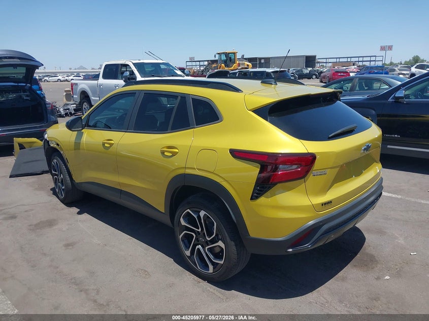 2024 Chevrolet Trax VIN KL77LJE2XRC166542 IAAI salvage auction — FRONT END, Salvage (Arizona), sold $7,900 on 2026-07-28 (photo 3)