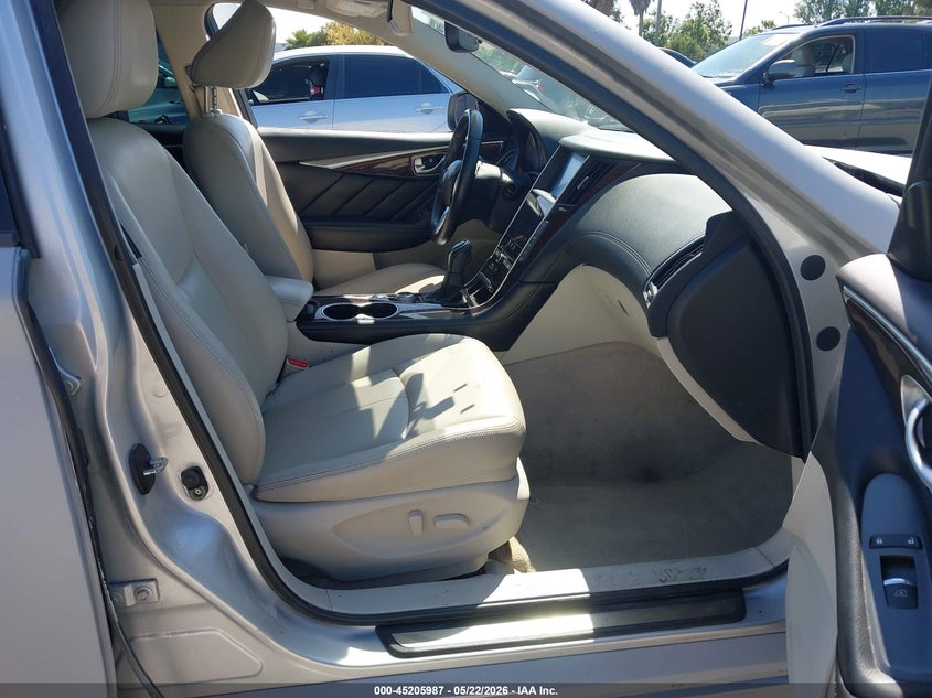 2019 Infiniti Q50 VIN JN1EV7AP9KM514505 IAAI salvage auction — NORMAL WEAR, Clear - Dealer Only (California), sold $1,350 on 2026-07-06 (photo 5)