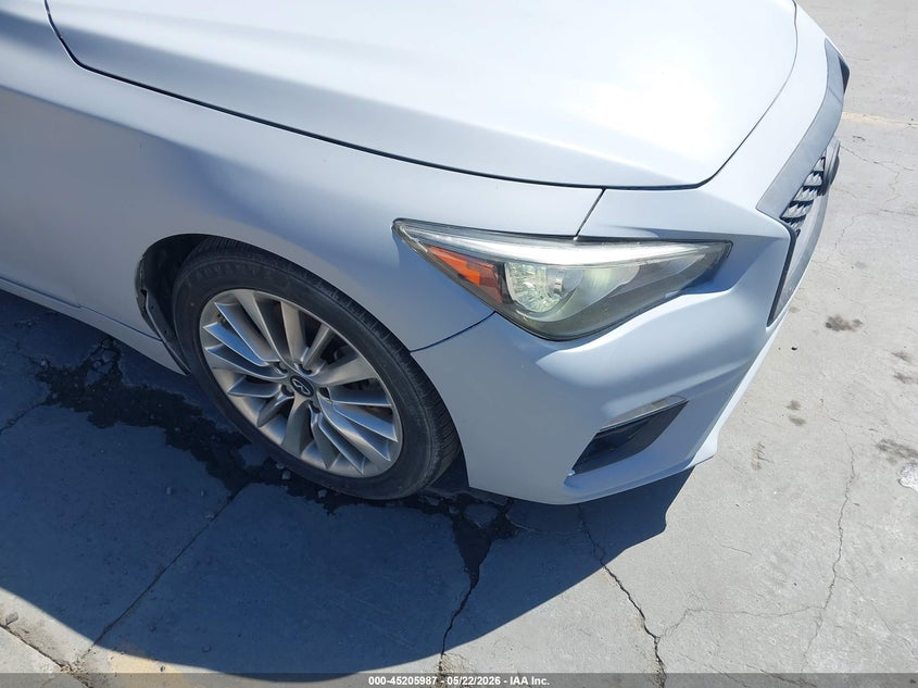 2019 Infiniti Q50 VIN JN1EV7AP9KM514505 IAAI salvage auction — NORMAL WEAR, Clear - Dealer Only (California), sold $1,350 on 2026-07-06 (photo 6)