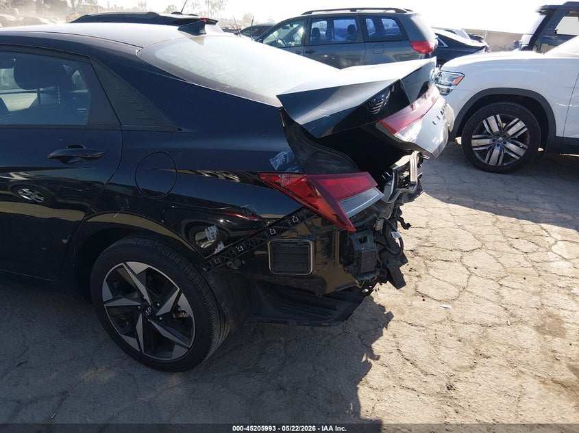 2023 Hyundai Elantra VIN KMHLS4AG8PU416497 IAAI salvage auction — REAR END, Salvage (California), sold $4,550 on 2026-07-17 (photo 6)