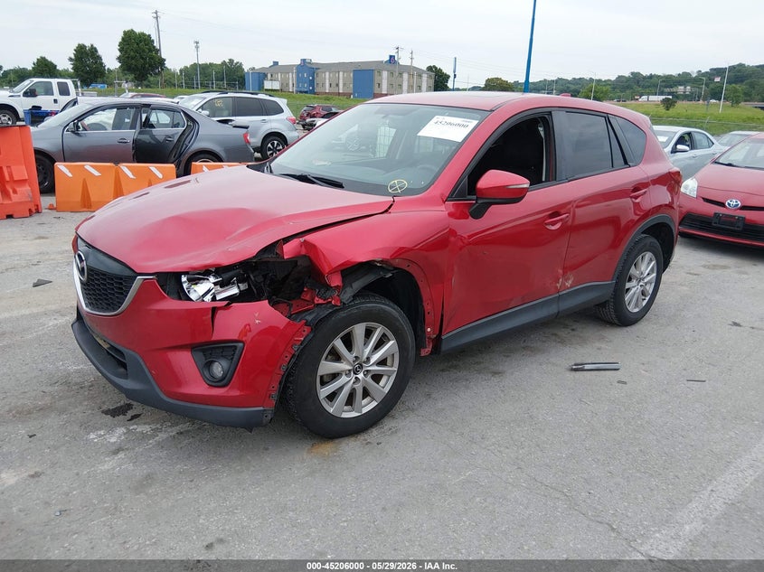 2015 Mazda Cx-5 VIN JM3KE2CY6F0495859 IAAI salvage auction — LEFT SIDE, Salvage (Illinois), sold $2,400 on 2026-07-07 (photo 2)