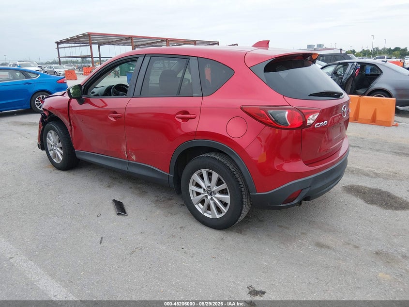 2015 Mazda Cx-5 VIN JM3KE2CY6F0495859 IAAI salvage auction — LEFT SIDE, Salvage (Illinois), sold $2,400 on 2026-07-07 (photo 3)