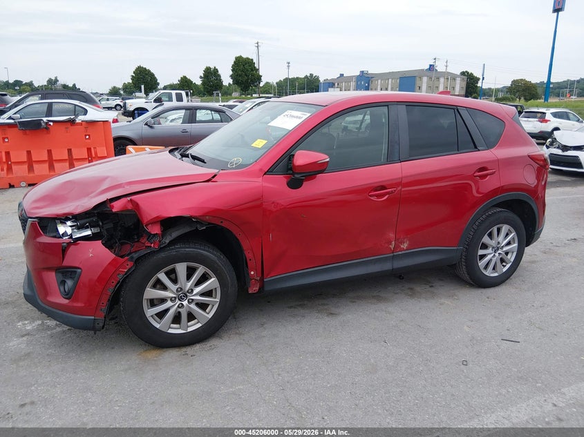 2015 Mazda Cx-5 VIN JM3KE2CY6F0495859 IAAI salvage auction — LEFT SIDE, Salvage (Illinois), sold $2,400 on 2026-07-07 (photo 6)
