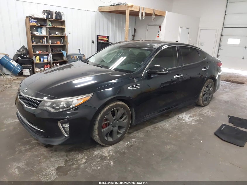 2018 Kia Optima VIN 5XXGW4L22JG199408 IAAI salvage auction — RIGHT SIDE, Regular (South Dakota), sold $2,600 on 2026-07-28 (photo 2)