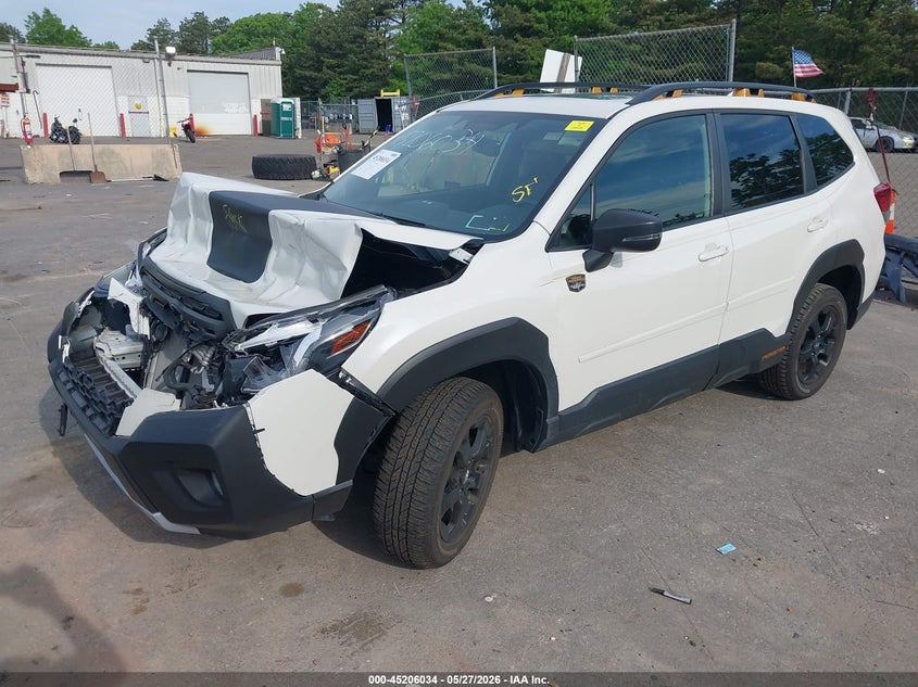 2023 Subaru Forester VIN JF2SKALC5PH454949 IAAI salvage auction — FRONT END, Mv-907A (New York), sold $7,550 on 2026-07-21 (photo 2)