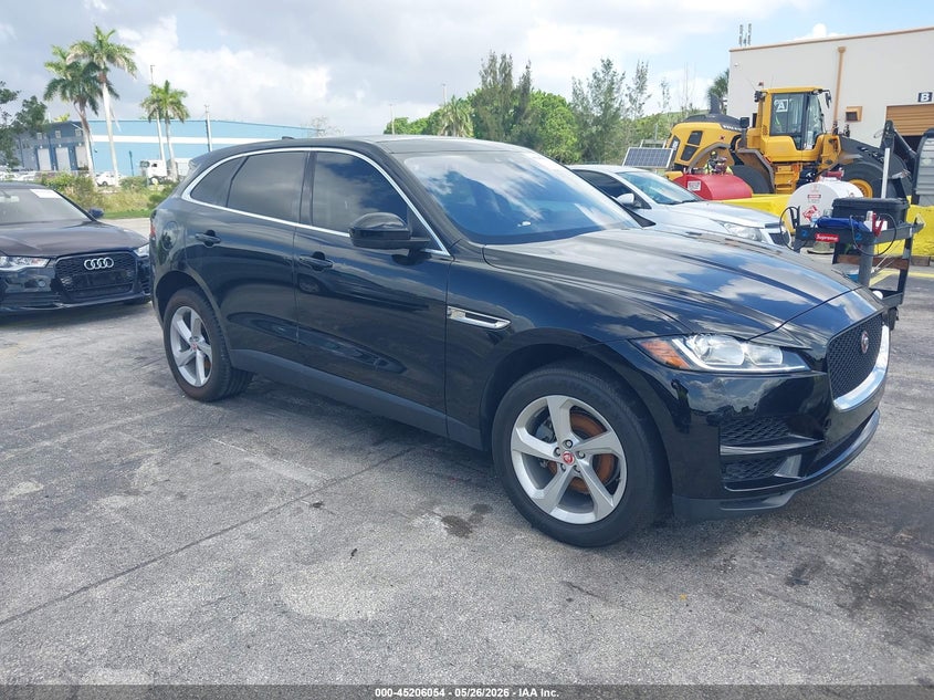 2020 Jaguar F-pace VIN SADCJ2FX4LA658112 IAAI salvage auction — REPOSSESSION, Clear (Florida), sold $7,750 on 2026-07-09 (photo 1)