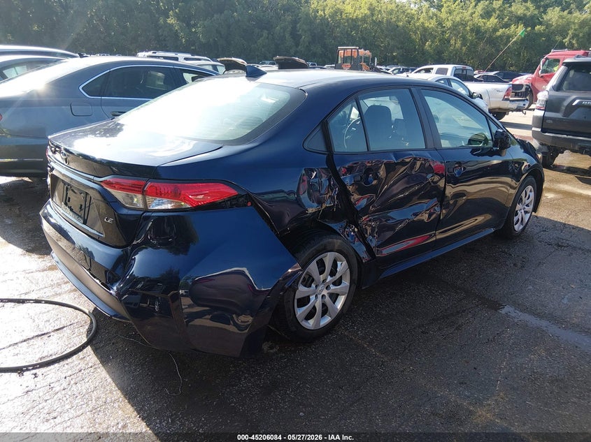 2022 Toyota Corolla VIN 5YFEPMAE8NP282923 IAAI salvage auction — SIDE, Salvage (Missouri), sold $5,200 on 2026-07-22 (photo 4)