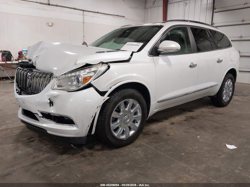 2016 Buick Enclave VIN 5GAKRBKD9GJ176156 IAAI salvage auction — FRONT END, Salvage Title, sold $700 on 2026-07-09 (photo 2)
