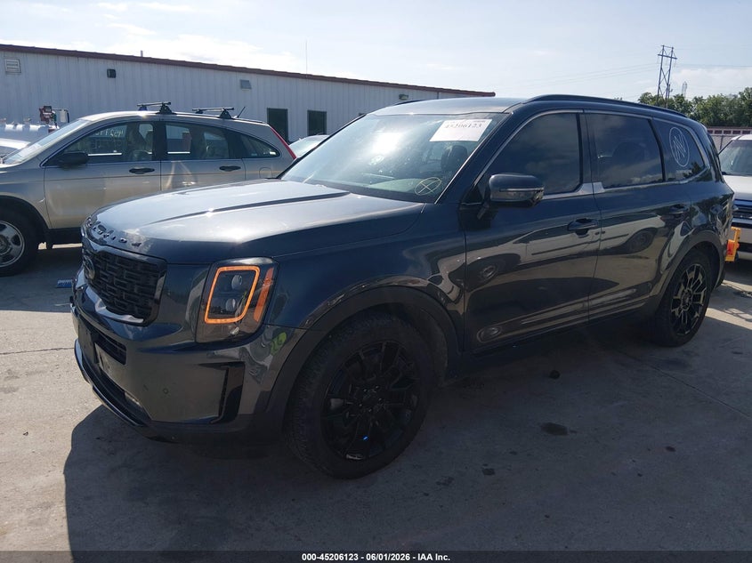2021 Kia Telluride VIN 5XYP5DHC7MG095713 IAAI salvage auction — REAR END, Salvage Title, sold $4,800 on 2026-07-09 (photo 2)
