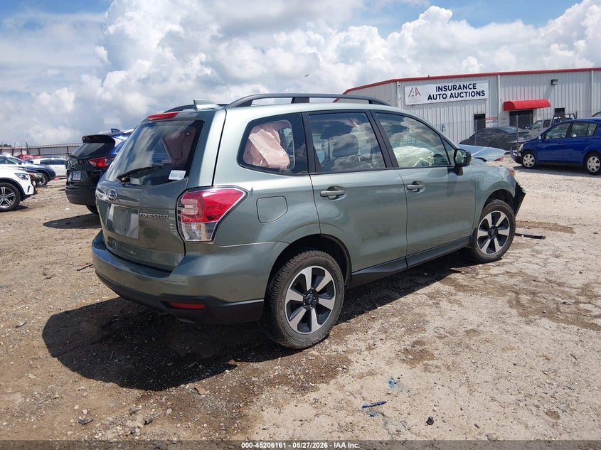 2018 Subaru Forester VIN JF2SJABC1JH601750 IAAI salvage auction — FRONT END, Clear (Arkansas), sold $25 on 2026-07-23 (photo 4)