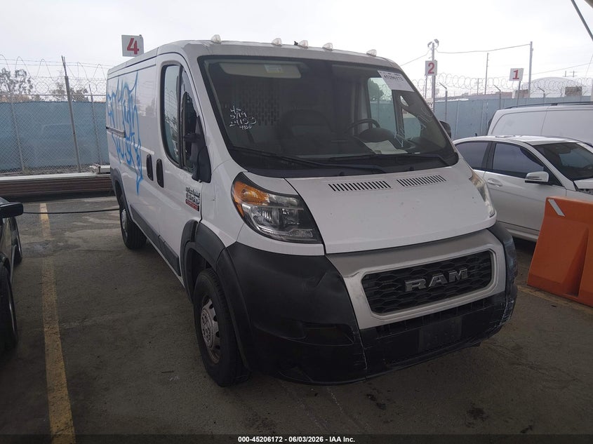 2020 Ram Promaster city VIN 3C6TRVAG0LE114966 IAAI salvage auction — THEFT, Salvage (California), sold $3,850 on 2026-07-22 (photo 1)