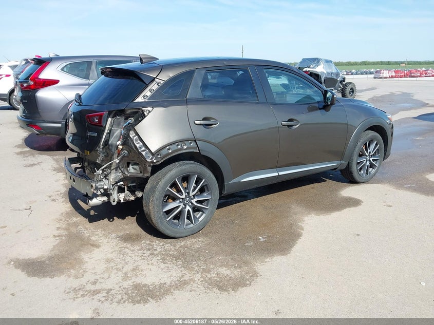2018 Mazda Cx-3 VIN JM1DKFD70J0321849 IAAI salvage auction — REAR END, Salvage (Nebraska), sold $3,550 on 2026-07-30 (photo 4)