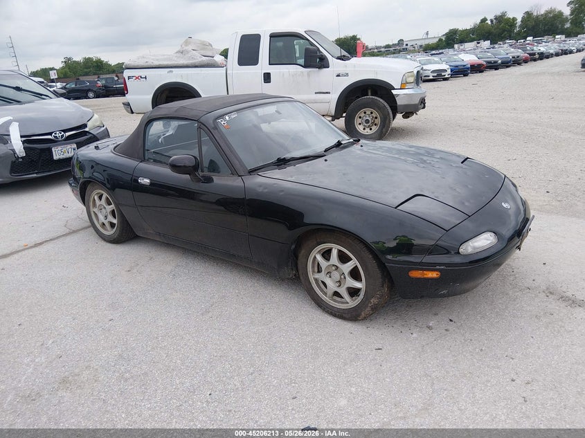 1996 Mazda Mx-5 miata VIN JM1NA353XT0700717 IAAI salvage auction — HAIL, Clear (Missouri), sold $700 on 2026-07-13 (photo 1)