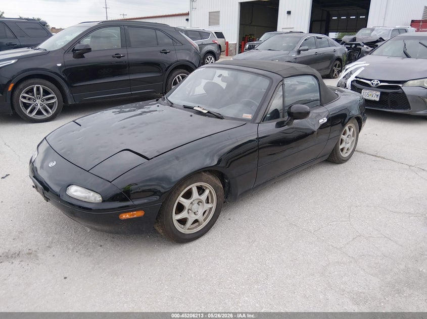 1996 Mazda Mx-5 miata VIN JM1NA353XT0700717 IAAI salvage auction — HAIL, Clear (Missouri), sold $700 on 2026-07-13 (photo 2)